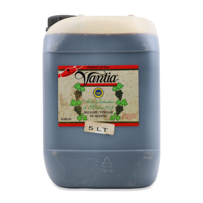 Wholesale Vantia Balsamic Vinegar of Modena 5 LTR-2 Ct Case Bulk