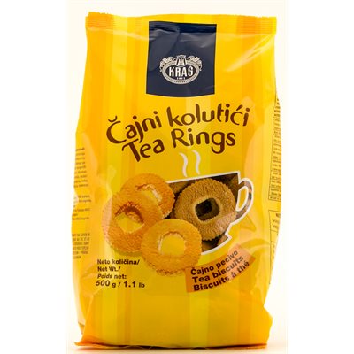 Kras Tea Rings (Cajni Kolutici) 500G Bag