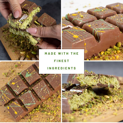 Wholesale Dubai Chocolate Bar 7oz – Luxury in Every Bite- Bulk