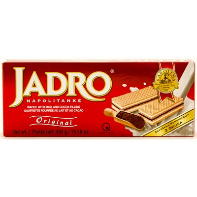 Kras Karolina Jadro Milk & Cocoa Wafers 430G Box