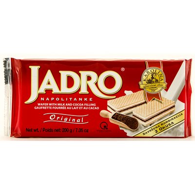 Kras Karolina Jadro Milk & Cocoa Wafers 200G Box