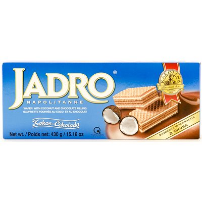 Kras Karolina Jadro Chocolate & Coconut Wafers 430G Box