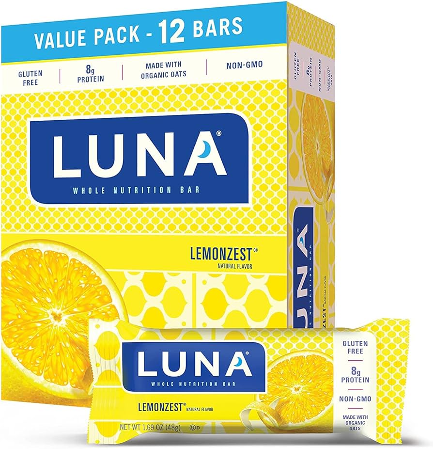 Luna Bar Lemon Zest 1.69 Oz