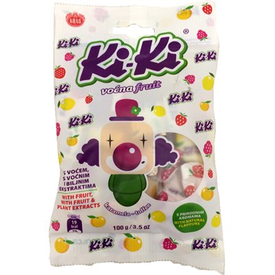 Kras KiKi Assorted Fruit Toffee 200G Bag