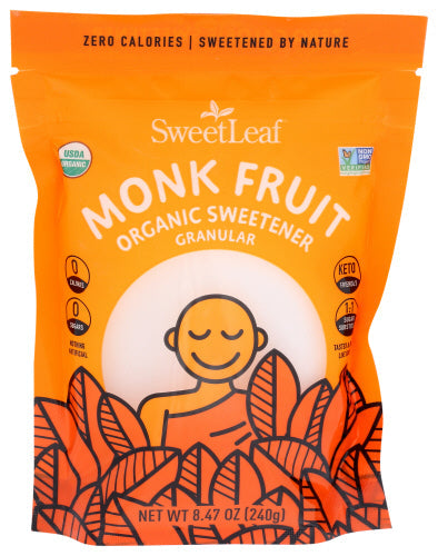 SweetLeaf Monk Fruit Sweetener 8.4 oz Bag