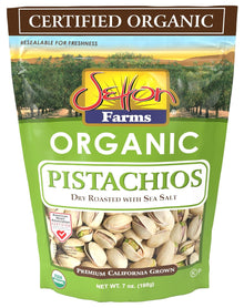 Wholesale Setton Farms Pistachio Sea Salt Organic 7 Oz Resealable Bag- Bulk