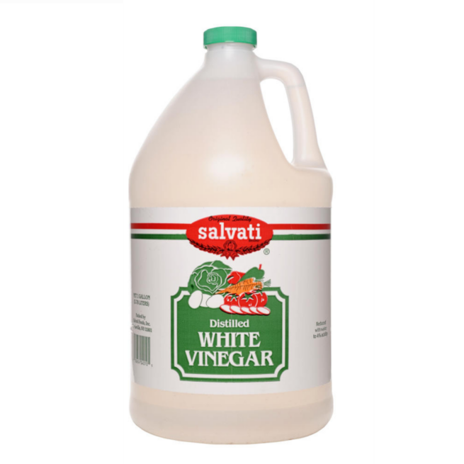 Wholesale Salvati White Vinegar 1 Gallon 128 oz- Bulk
