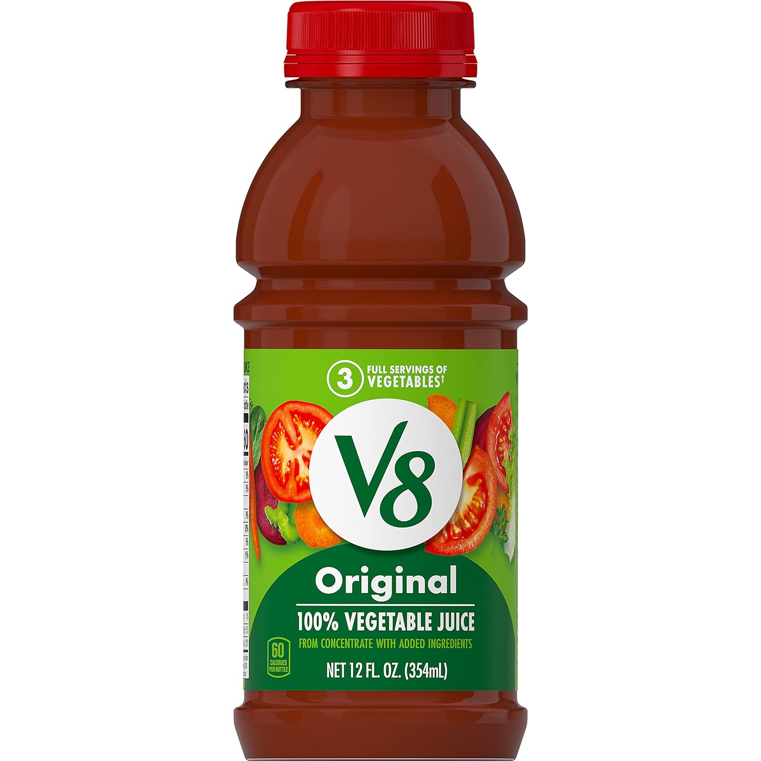V8 Original Vegetable Juice 12 Oz Bottle