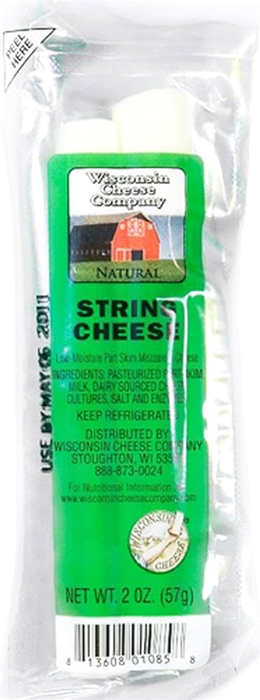 Wisconsin Cheese String Twin Stick 2 Oz Pack