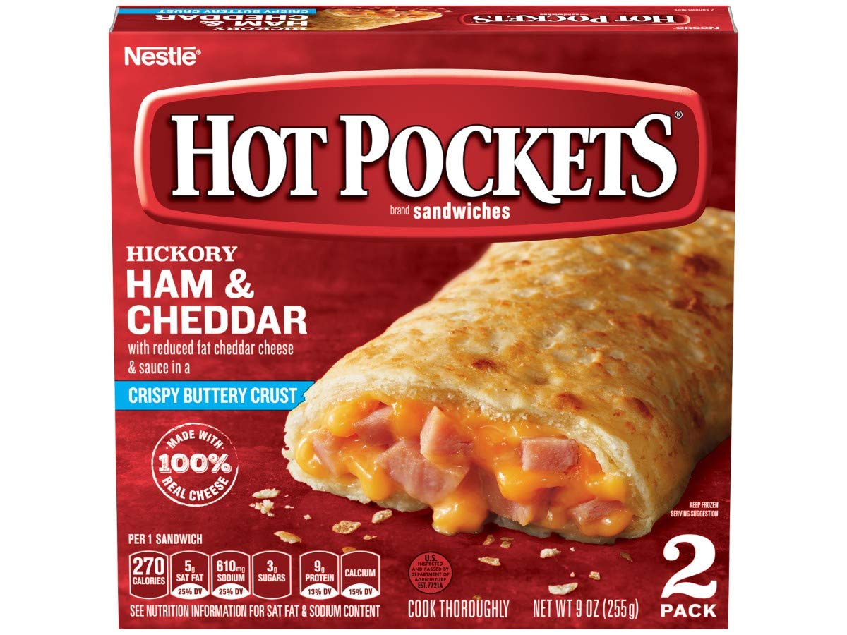 Hot Pockets Ham & Cheddar 9 oz Box