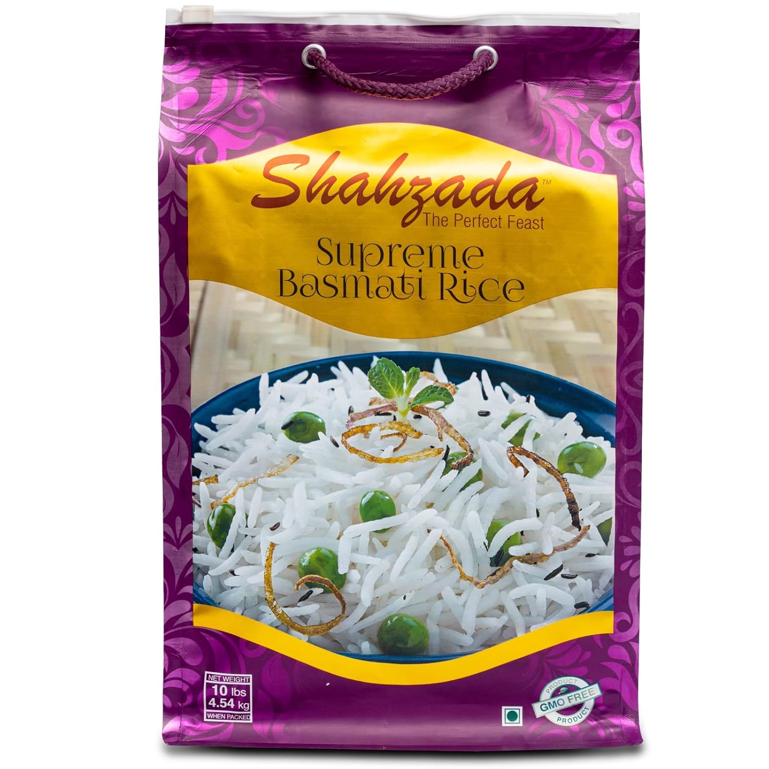 Wholesale Shahzada Supreme Basmati Rice 10lb-4 Ct Case Bulk