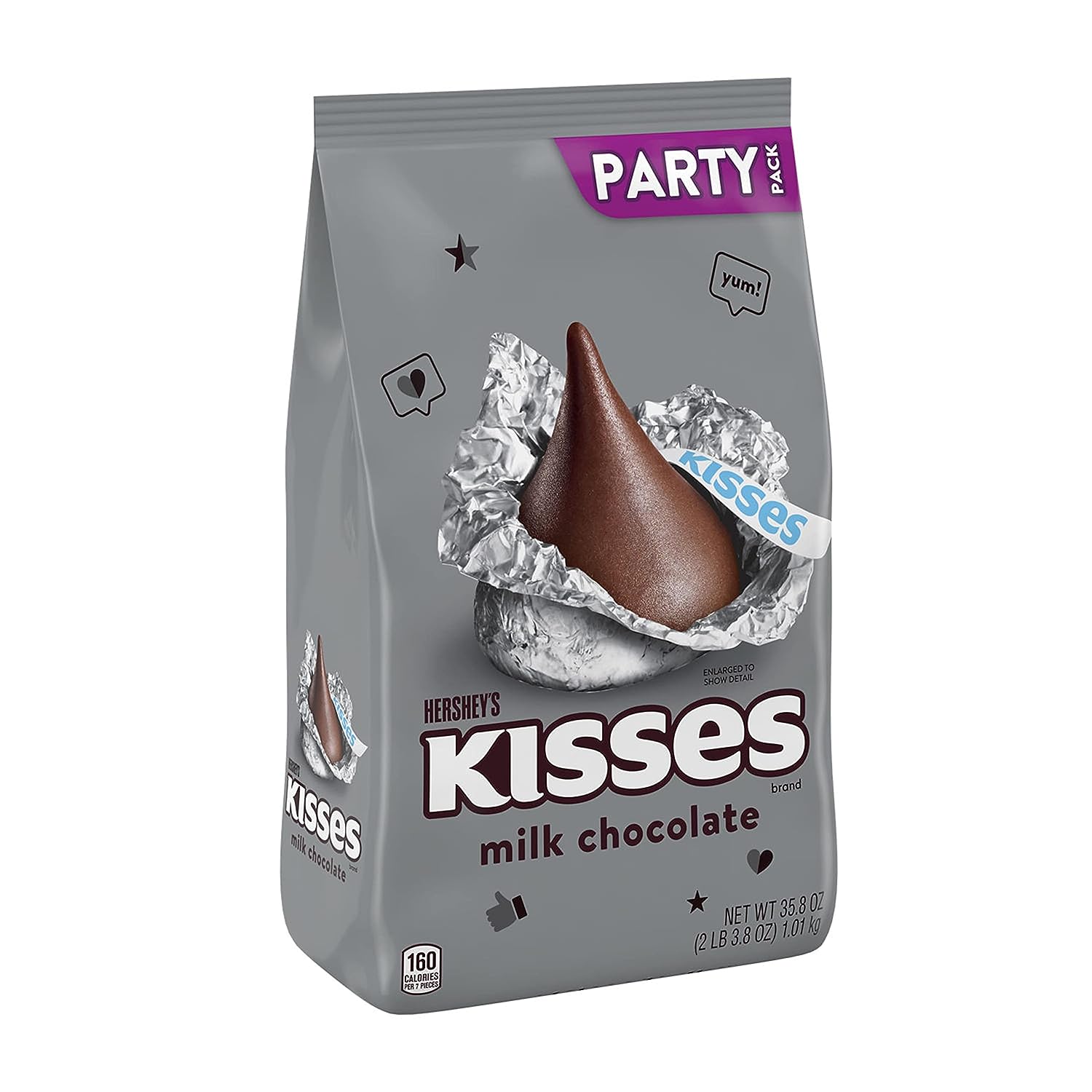 Hershey's Kisses Milk Chocolate 35.8 Oz Bag