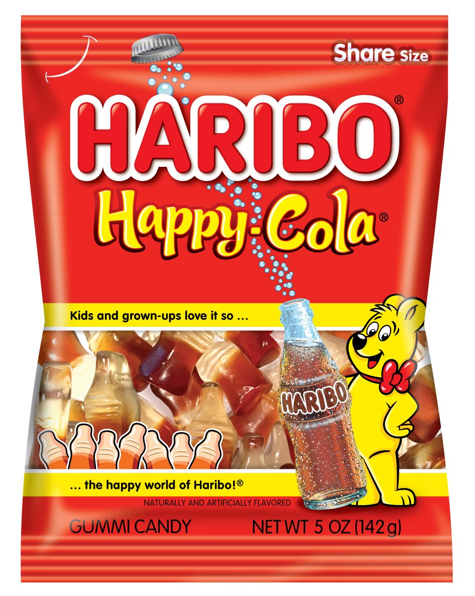 Haribo Happy Cola Gummies 5 Oz Bag