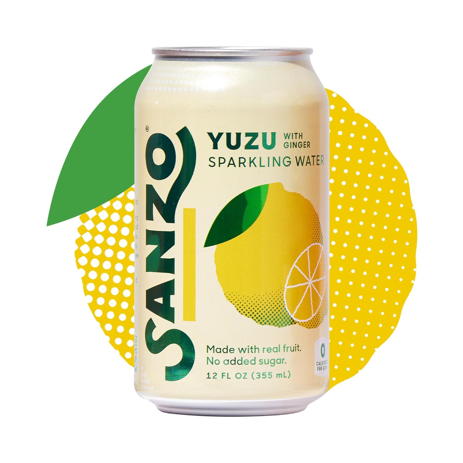 Sanzo Yuzu Sparkling Water 12 Fl Oz Can