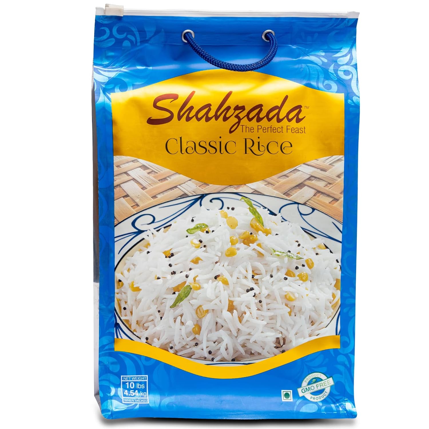 Wholesale Shahzada Classic Basmati Rice 10lb-4 Ct Case Bulk