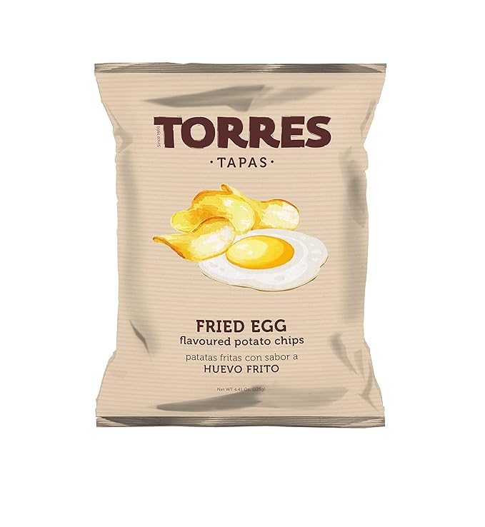 Torres Tapas Fried Egg Potato Chips 1.41oz Packet