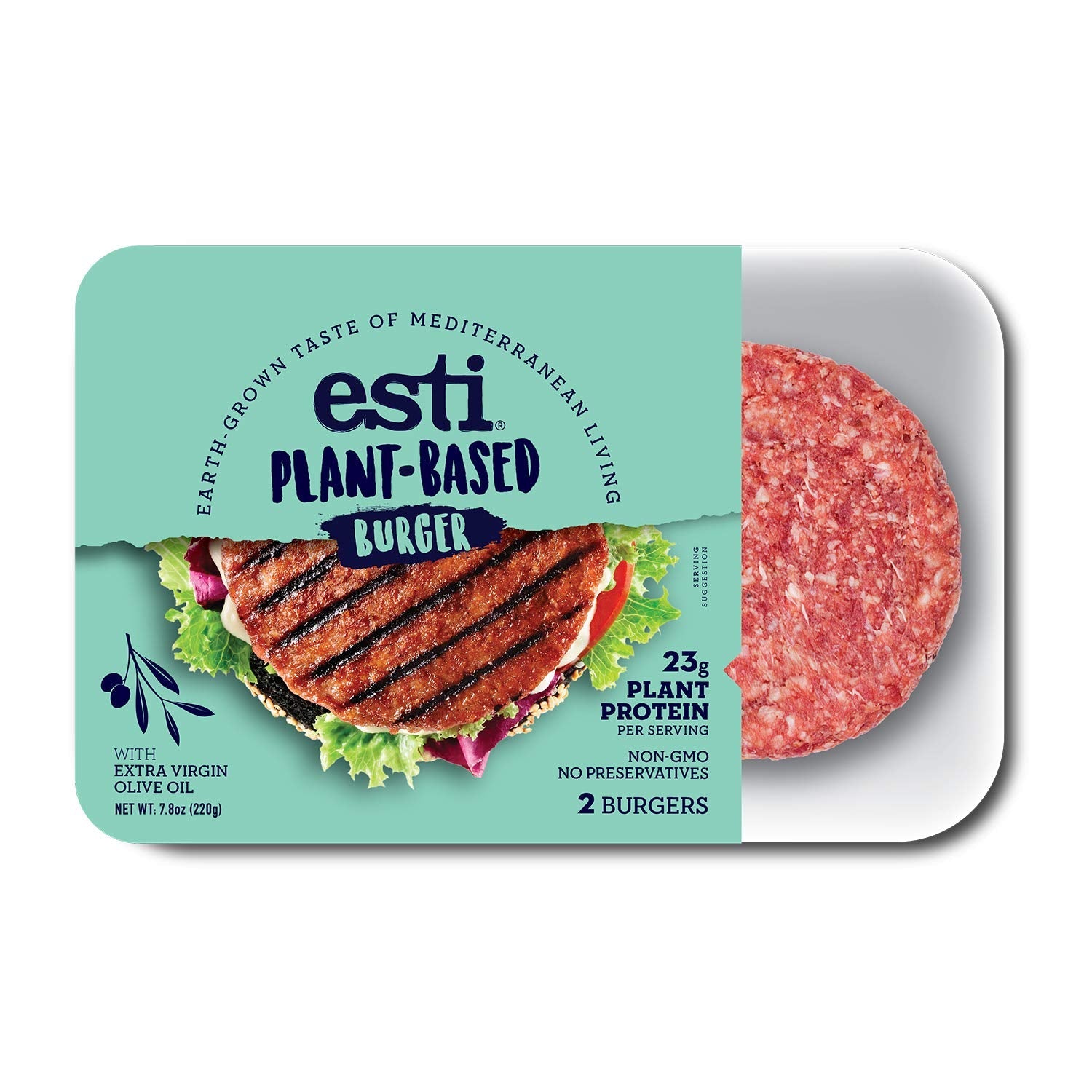 Esti Plant-based Burger 7.8oz 8ct