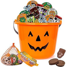 Madelaine Chocolate 2 Oz. Halloween Crisp Pumpkin Balls Mesh Bag  (3 Tubs)