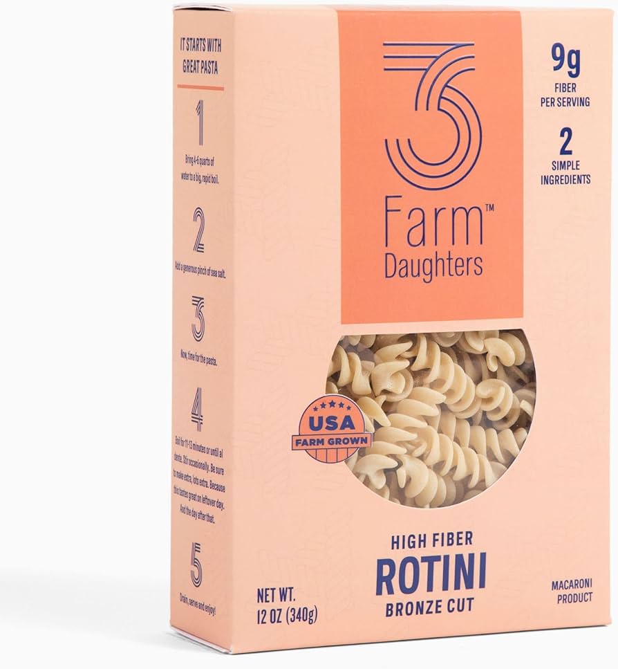 Three Farm Daughters Rotini Pasta 12 oz