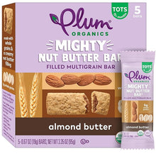 Wholesale Plum Organics Mighty Nut Almond Butter Bar 3.35oz- Bulk