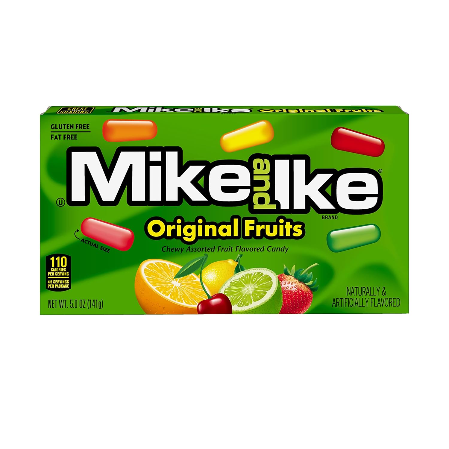 Mike & Ike Variety Fruit Pieces 5 Oz Pack