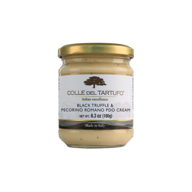 Colle Del Tartufo Black Truffle & Pecorino Romano Cream 180 Gram