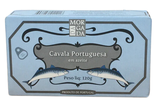 Da Morgada Portuguese Mackerel in Olive Oil 120g 10ct