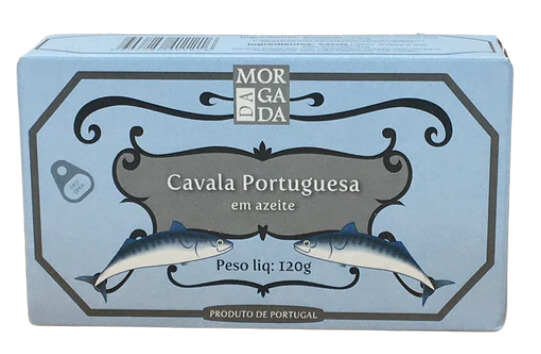 Wholesale Da Morgada Mackerel In Evo 125G-10ct Case Bulk