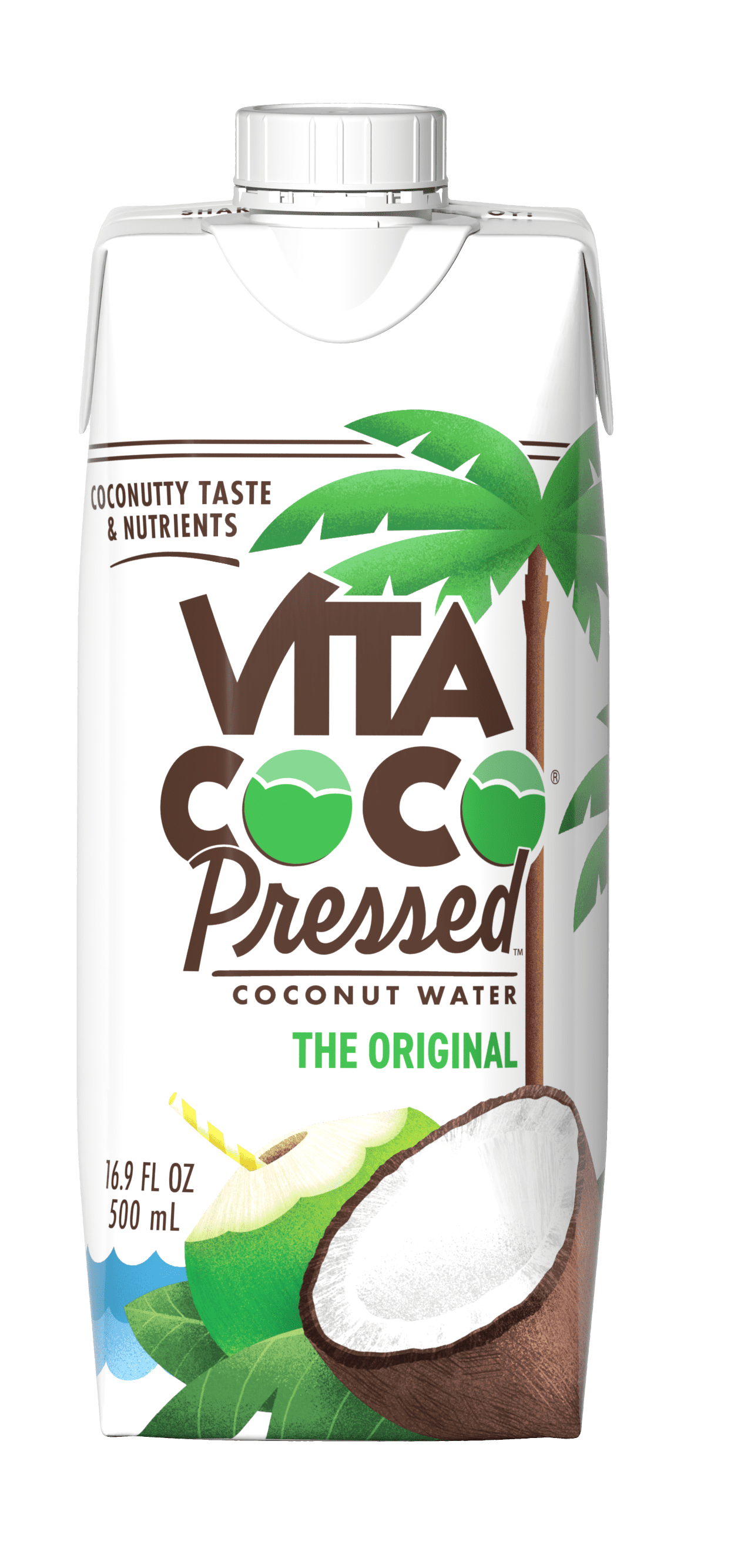 Vita Coco Pressed Coconut Water The Original 16.9 Fl Oz Box