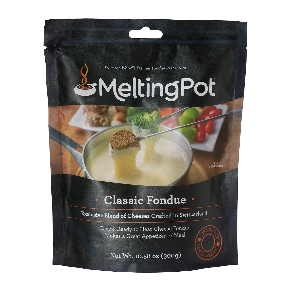 Wholesale Melting Pot Classic Fondue Cheese 10.58oz-8ct Case Bulk