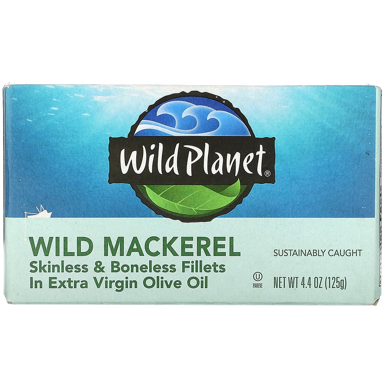 Wild Planet Wild Mackerel 4.38 Oz