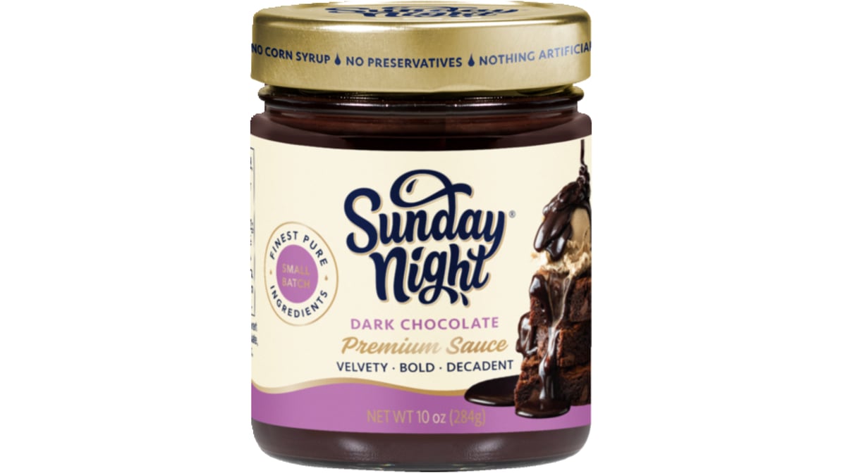 Sunday Night Dark Chocolate sauce 10 Oz