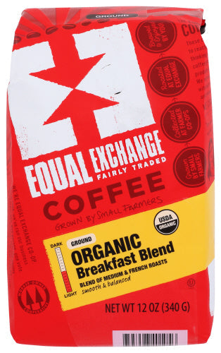 Equal Exchange Breakfast Blend Drip Coffee 12oz 6ct