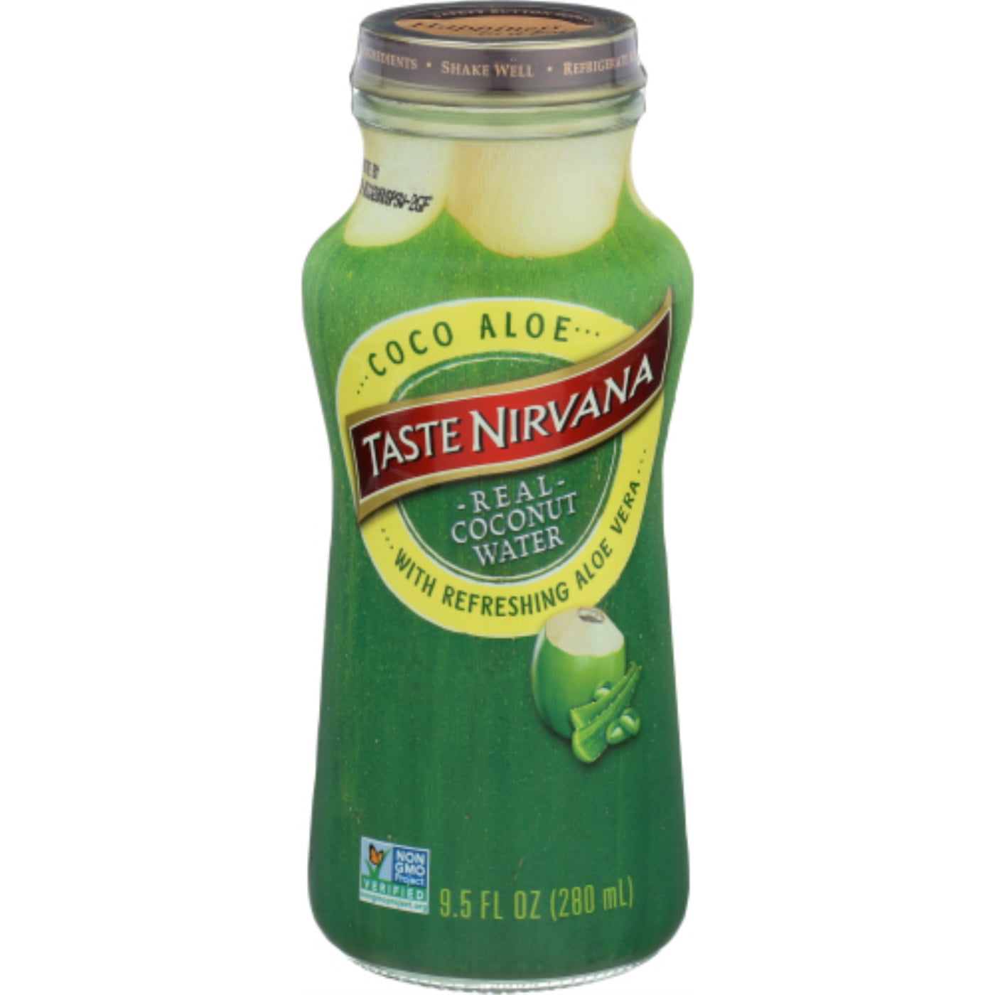 Taste Nirvana Juice Coco Aloe Real 9.5 Fl Oz
