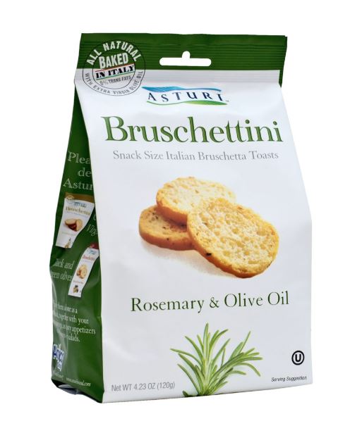 Asturi Bruschettini Rosemary Toasts 4.23 OZ