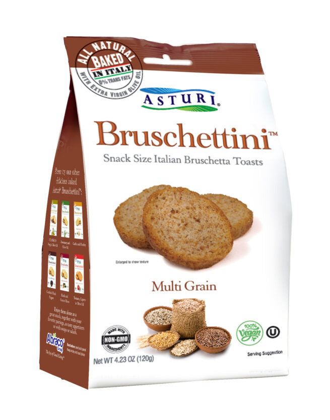 Asturi Bruschettini Multi Grain Toasts 4.23 OZ