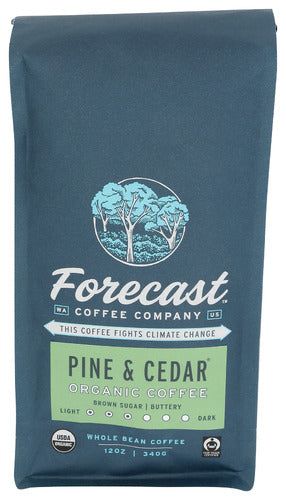 Forecast Coffee Company Organic Pine & Cedar 12oz 6ct