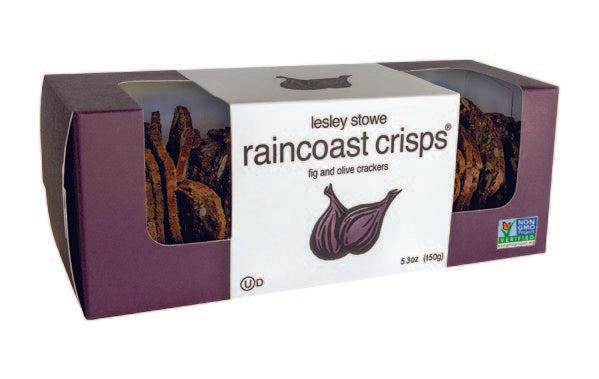 Wholesale Raincoast Fig & Olive Crisps Snack 5.3 OZ-12ct Case Bulk