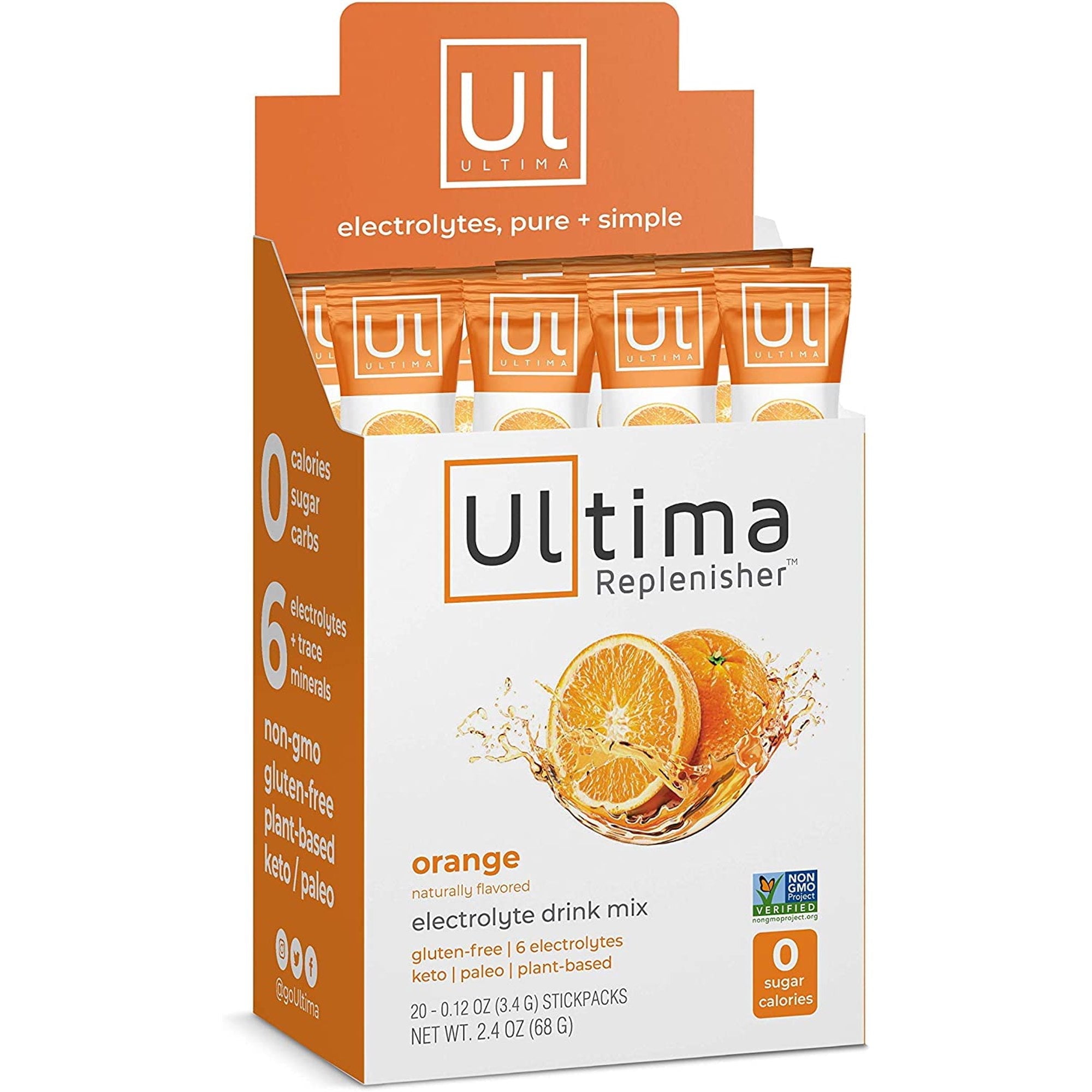 Ultima Orange Electrolyte Powder 0.12 Oz Pouch