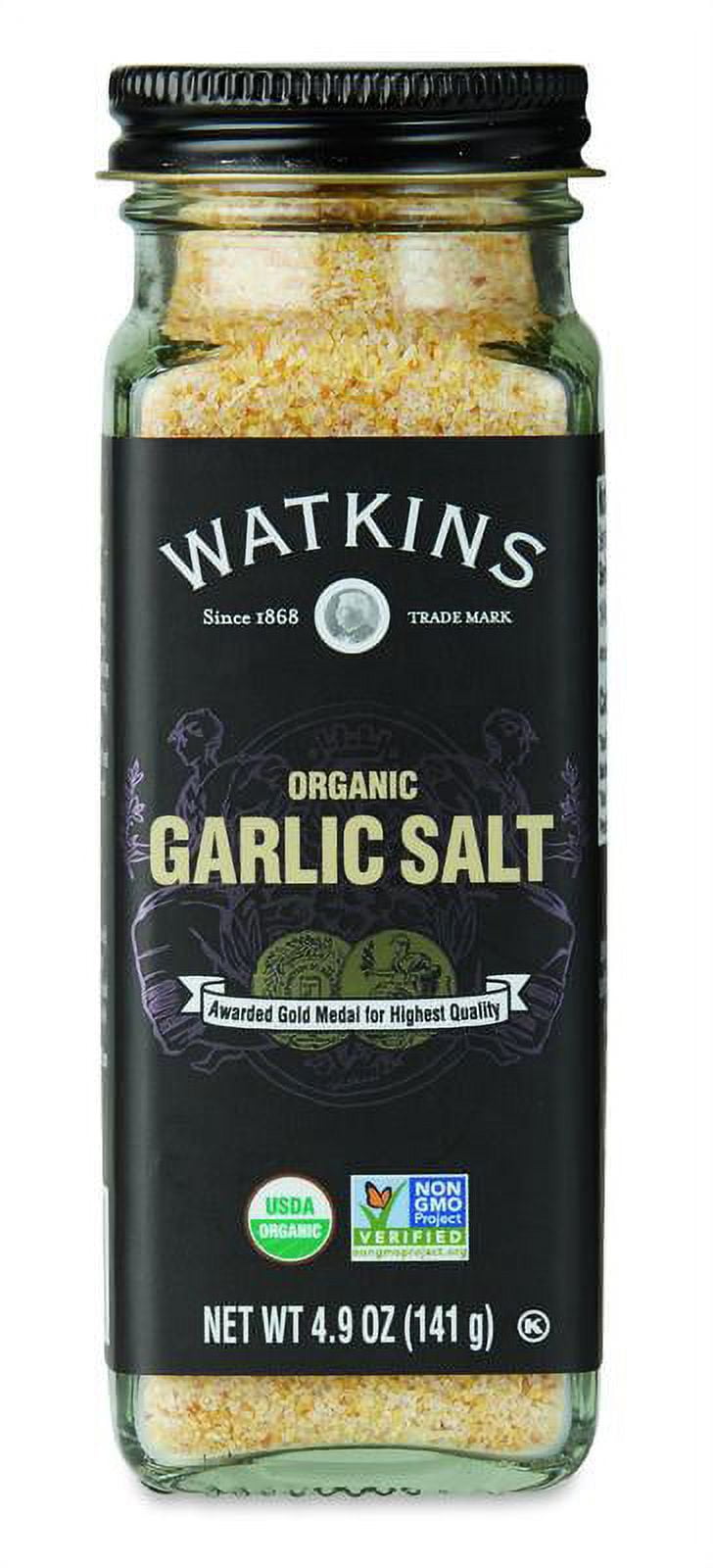 Watkins Gourmet Organic Spice Garlic Salt 4.96 oz