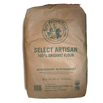 King Arthur Baking Organic Artisan Select Flour 50lb