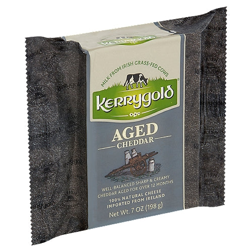 Kerrygold Aged Cheddar Cheese 7oz 12ct