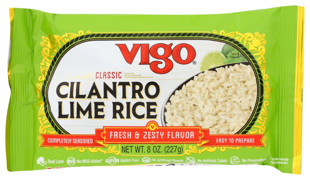 Vigo Foods Cilantro Lime Rice 8 oz