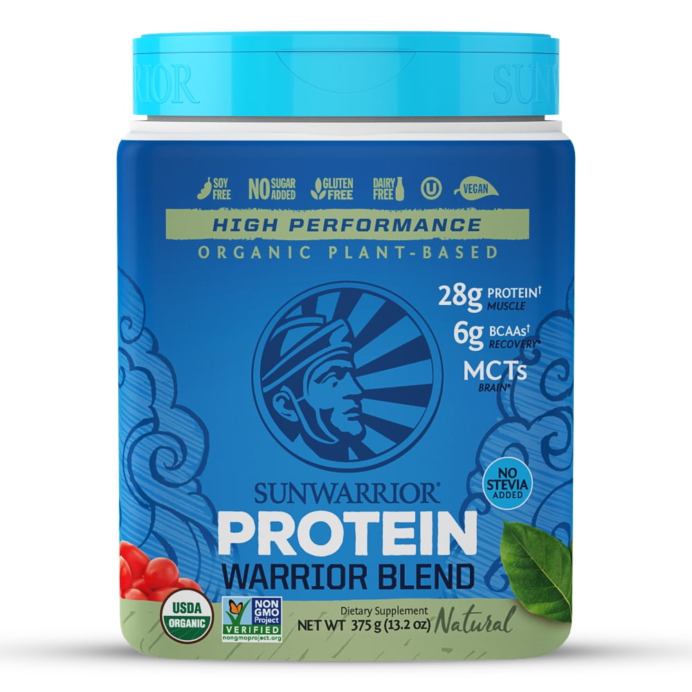 Sunwarrior Warrior Blend Organic Protein - Natural 375 g Bag