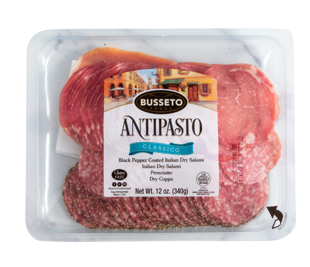 Busseto Gourmet Antipasto Classic 12oz 10ct