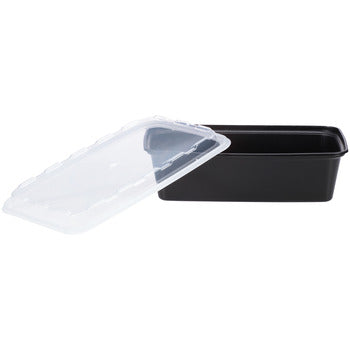 Pactiv 38 Oz Plastic Container with Lid 150count