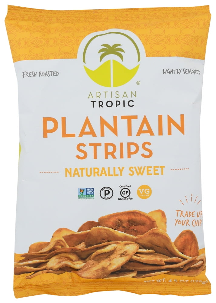 Artisan Tropic Plantain Strips 4.5 oz Bag