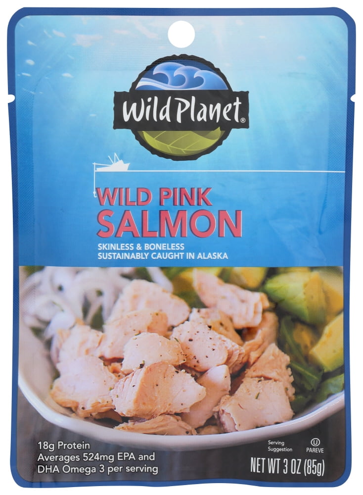 Wild Planet Salmon Wild Pink 3 Oz