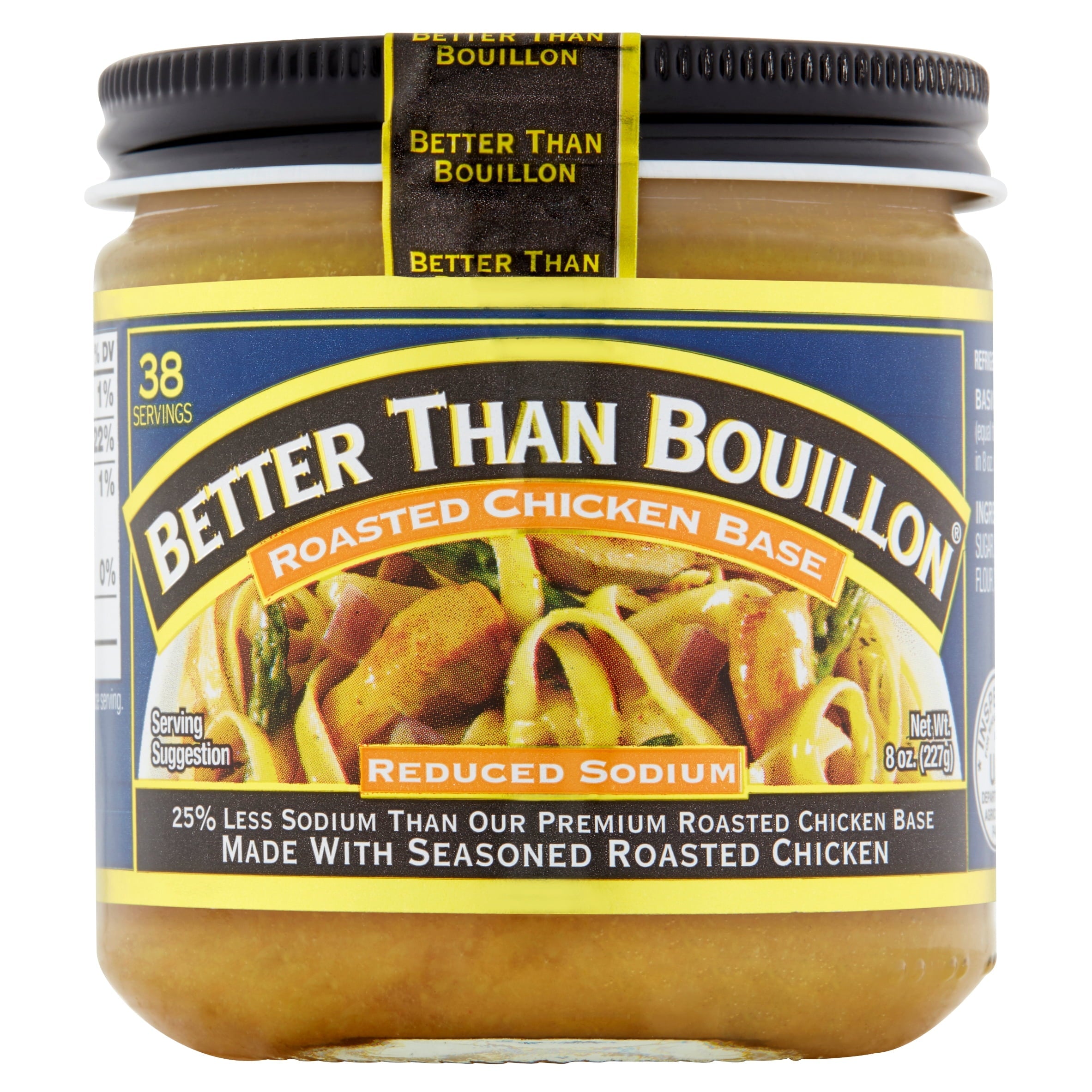 Better Than Bouillon Base Chicken with Reduced Sodium 8 oz Bag
