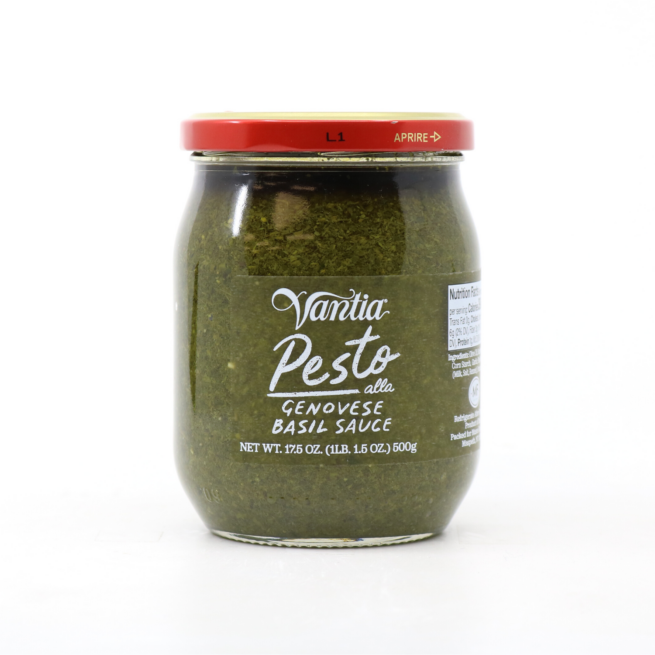 Wholesale Vantia Green Pesto Sauce 17 oz- Bulk